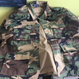 Army Fatigue 3xl shirt Jacket